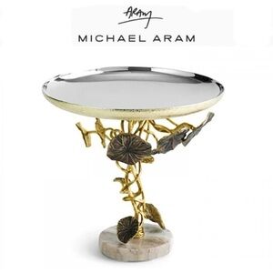 Michael Aram Monet's Garden Golden Sunset Candy Dish 275$ NWT